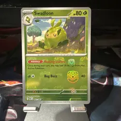 Swadloon Master Ball Pattern Holo Card 002/086 White Flare - Image 1