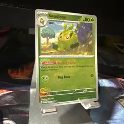 Swadloon Master Ball Pattern Holo Card 002/086 White Flare - Image 2