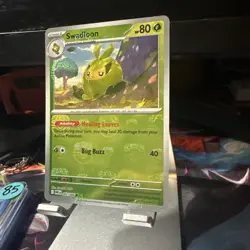 Swadloon Master Ball Pattern Holo Card 002/086 White Flare - Image 3
