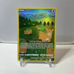 Ditto GG22/GG70 SWSH: Crown Zenith Galarian Gallery Holo Pokemon Card NM 🔥 - Image 1