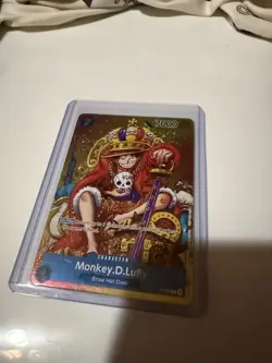 One Piece 2024 Bandai Fest Luffy P-043 Promo Card Holo - Image 2