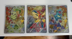 Pokemon TCG: First Partner Illustration Collection Series 2 - JOHTO GEN 2 Set - Image 1