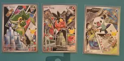 Pokemon TCG Series 2 First Partner Illustration Collection Gen 5 Unova FULL SET - Image 1