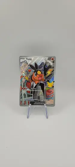 Pokemon TCG: Tepig 050 Series 2 First Partner Illustration Collection Promo - NM - Image 2