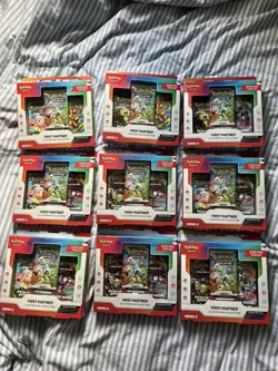 X9 Pokemon TCG: First Partner Illustration Collection Series 2 Box - Image 1