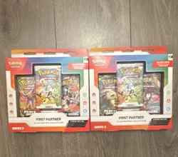 Pokemon First Partner Illustration Collection Series 2 Sealed x2 - Image 1