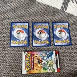 Pokemon First Partner Illustration Collection Gen 7 Litten Rowlet Popplio Set NM - Image 2