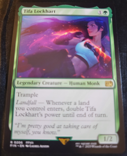 Tifa Lockhart # 206 FIN Final Fantasy Set Magic The Gathering Trading Cards MTG - Image 1