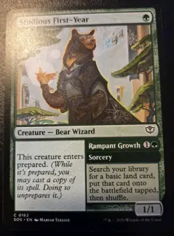 Studious First-Year 0162 Common Secrets Of Strixhaven Magic: The Gathering - Image 1