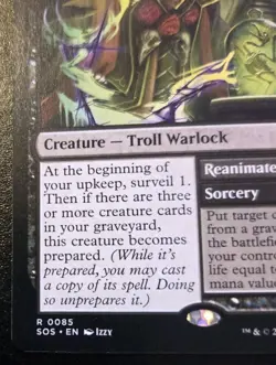 Grave Researcher 0085 Rare Secrets Of Strixhaven Magic: The Gathering - Image 4