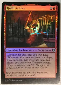 *foil GUILD ARTISAN Commander Baldurs Gate MTG Magic the Gathering - Image 1