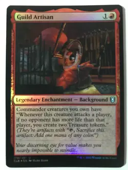 *foil GUILD ARTISAN Commander Baldurs Gate MTG Magic the Gathering - Image 2