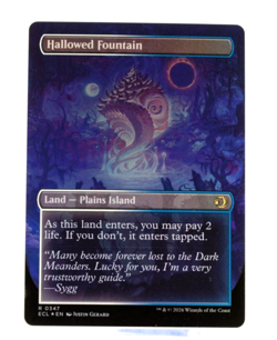 Hallowed Fountain Lorwyn Eclipsed 0347 Borderless Foil MTG NM - Image 2