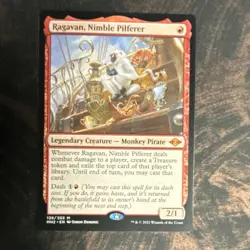 Wizards of the Coast MTG Ragavan, Nimble Pilferer MH2 Foil #138/303 ENG 2021 - Image 1