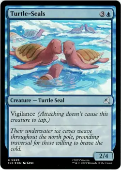 Turtle-Seals (Foil) 0226 - Avatar: The Last Airbender: Eternal-Legal TLE MTG NM - Image 1