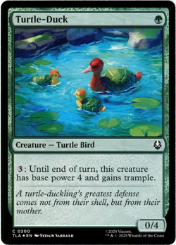 Turtle-Duck (Foil) - 0200 - Avatar: The Last Airbender TLA - MTG - NM/M - Image 1