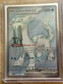 Chien-Pao ex - #236/193 SV02: Paldea Evolved Holo M/NM Pokemon TCG - Image 1