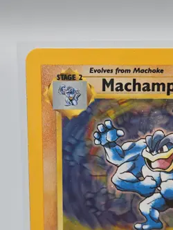 Pokemon TCG - Machamp Holo Foil 8/102 (1999) - Image 2