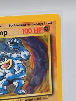 Pokemon TCG - Machamp Holo Foil 8/102 (1999) - Image 3