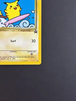 Wizards Pokemon TCG Surfing Pikachu 28/53 Wotc Promo Regular HP50 English 2001 - Image 5