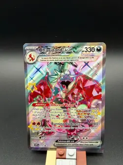 Pokemon TCG Promo Charizard EX #74 Scarlet and Violet Black Star Promo - Image 1