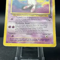 Mew 8 Black Star Promo Pokemon Card - Image 2