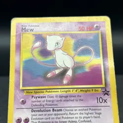 Mew 8 Black Star Promo Pokemon Card - Image 4