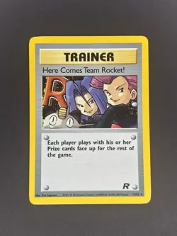 Wizards Pokemon TCG Here Comes Team Rocket! 15/82 Team Rocket Rare English 2000 - Image 2