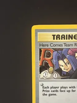 Wizards Pokemon TCG Here Comes Team Rocket! 15/82 Team Rocket Rare English 2000 - Image 3