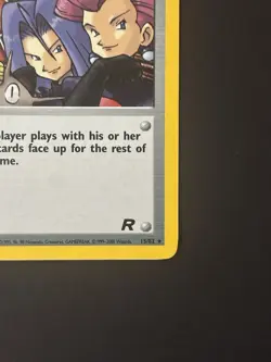 Wizards Pokemon TCG Here Comes Team Rocket! 15/82 Team Rocket Rare English 2000 - Image 4