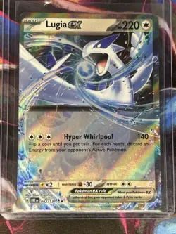 Lugia ex 082/131 Prismatic Evolutions Double Rare Pokemon TCG Card NM - Image 1