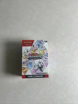 Pokemon Prismatic Evolutions Booster Bundle Box (6 Packs) English 2025 - SEALED - Image 1