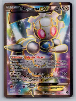 Magearna EX 110/114 Ultra Rare Steam Siege Pokemon Near Mint - Image 1