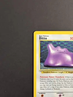 Wizards Pokemon TCG Ditto 3/62 Fossil Holo Rare HP50 English Unlimited - Image 5
