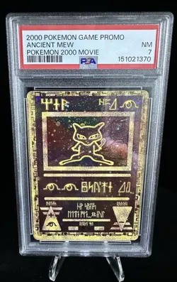 Pokemon Ancient Mew Promo PSA 7 Near Mint 2000 Movie Promo Holo Vintage WOTC - Image 1