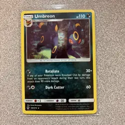 Umbreon 120/214 Cosmos Holo Promo Pokemon Lost Thunder - Image 1