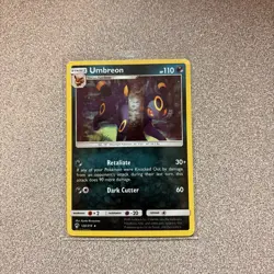 Umbreon 120/214 Cosmos Holo Promo Pokemon Lost Thunder - Image 2
