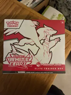 Pokemon TCG White Flare Pokemon Center ETB - Image 1