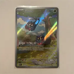 Tangela 178/165 Scarlet & Violet 151 Illustration Rare Full Art Holo EN 2023 - Image 1