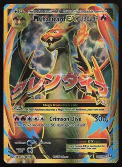 M Charizard EX 101/108 Full Art Ultra Rare Evolutions Pokemon Mega English NM - Image 1