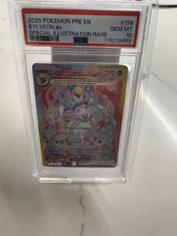 2025 Pokemon Sylveon ex Special Illustration Rare PSA 10 #156 - Image 3