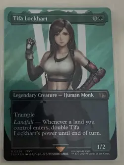Tifa Lockhart (Borderless) (Surge Foil) Final Fantasy Foil - Image 1
