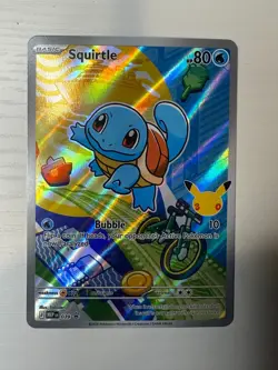 Squirtle - MEP039 - MEP Black Star Promos NM, English Pokemon Mega Evolution Pro - Image 1