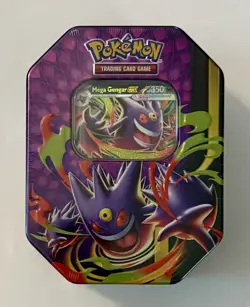 Pokemon TCG Mega Moonlit Tin Mega Gengar ex - Factory Sealed - Free Shipping - Image 1