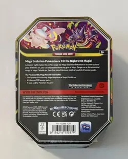 Pokemon TCG Mega Moonlit Tin Mega Gengar ex - Factory Sealed - Free Shipping - Image 2