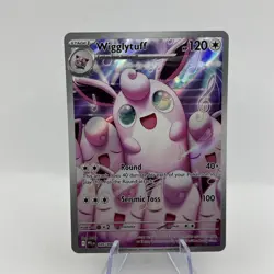 Wigglytuff - 105/094 Illustration Rare Holo NM Pokemon ME02: Phantasmal Flames - Image 1