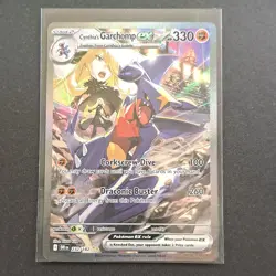 Pokemon TCG Cynthia's Garchomp ex 232/182 SV10 Special Illustration Rare 330HP - Image 1