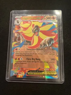 Pokemon Chaos Rising Mega Pyroar ex 015/086 - Image 1