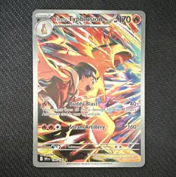 Pokemon Ethan's Typhlosion 190/182 DRI Illustration Rare Holo 170HP EN - Image 1