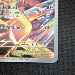 Pokemon Ethan's Typhlosion 190/182 DRI Illustration Rare Holo 170HP EN - Image 4
